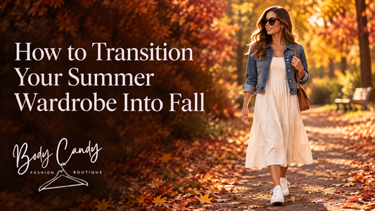 How to Transition Your Summer Wardrobe Into Fall