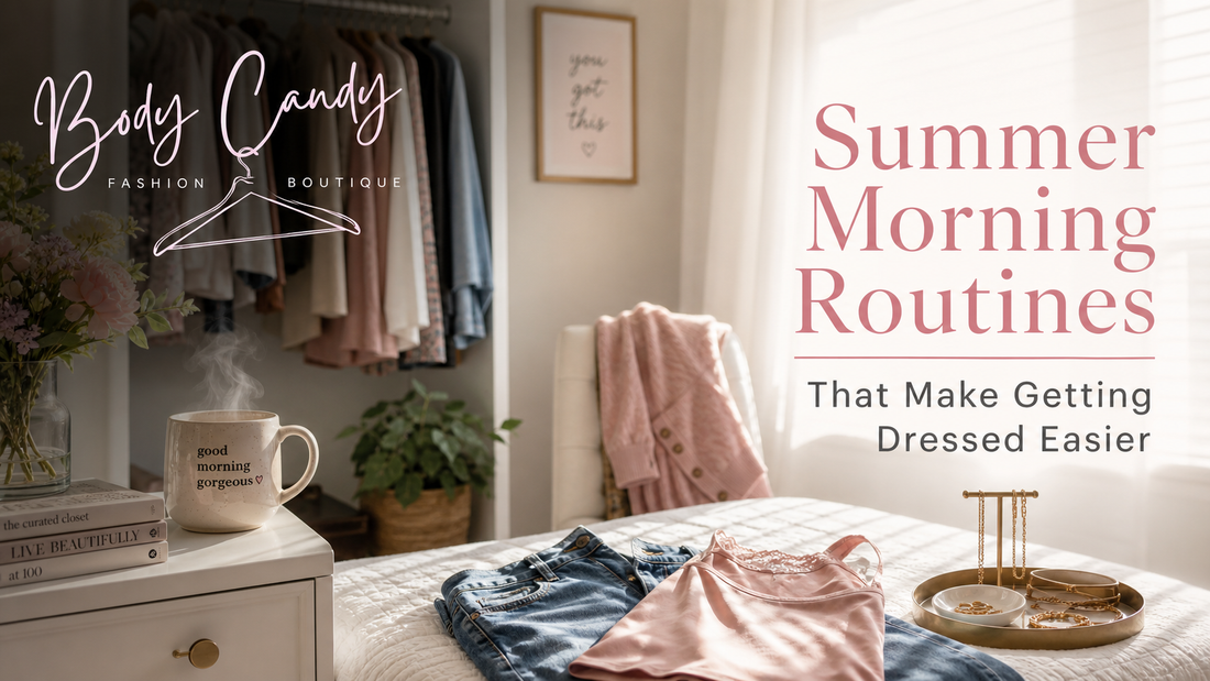Summer Morning Routines That Make Getting Dressed Easier