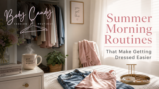 Summer Morning Routines That Make Getting Dressed Easier