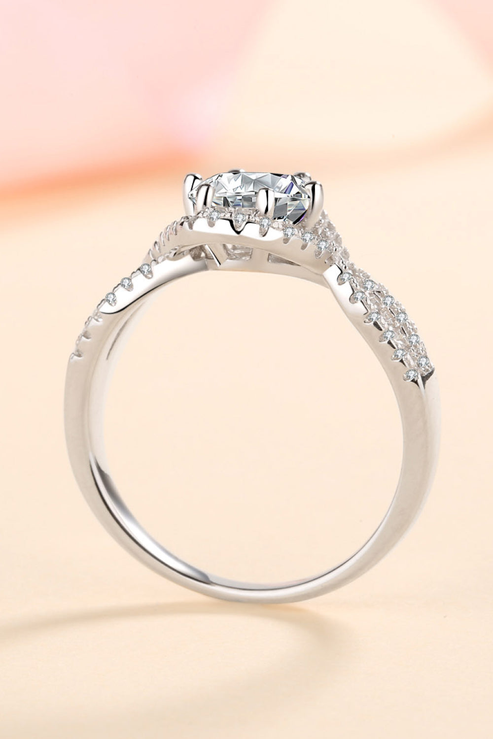 Feel The Joy Moissanite Ring