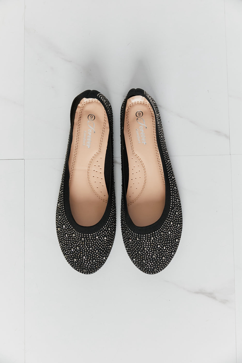 Shining Rhinestone Flats