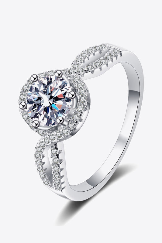 Feel The Joy Moissanite Ring