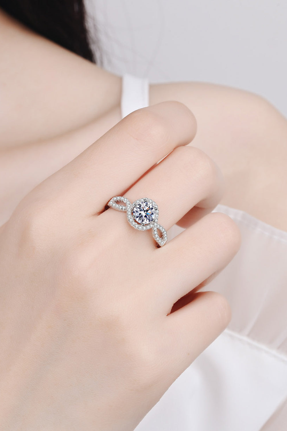 Feel The Joy Moissanite Ring