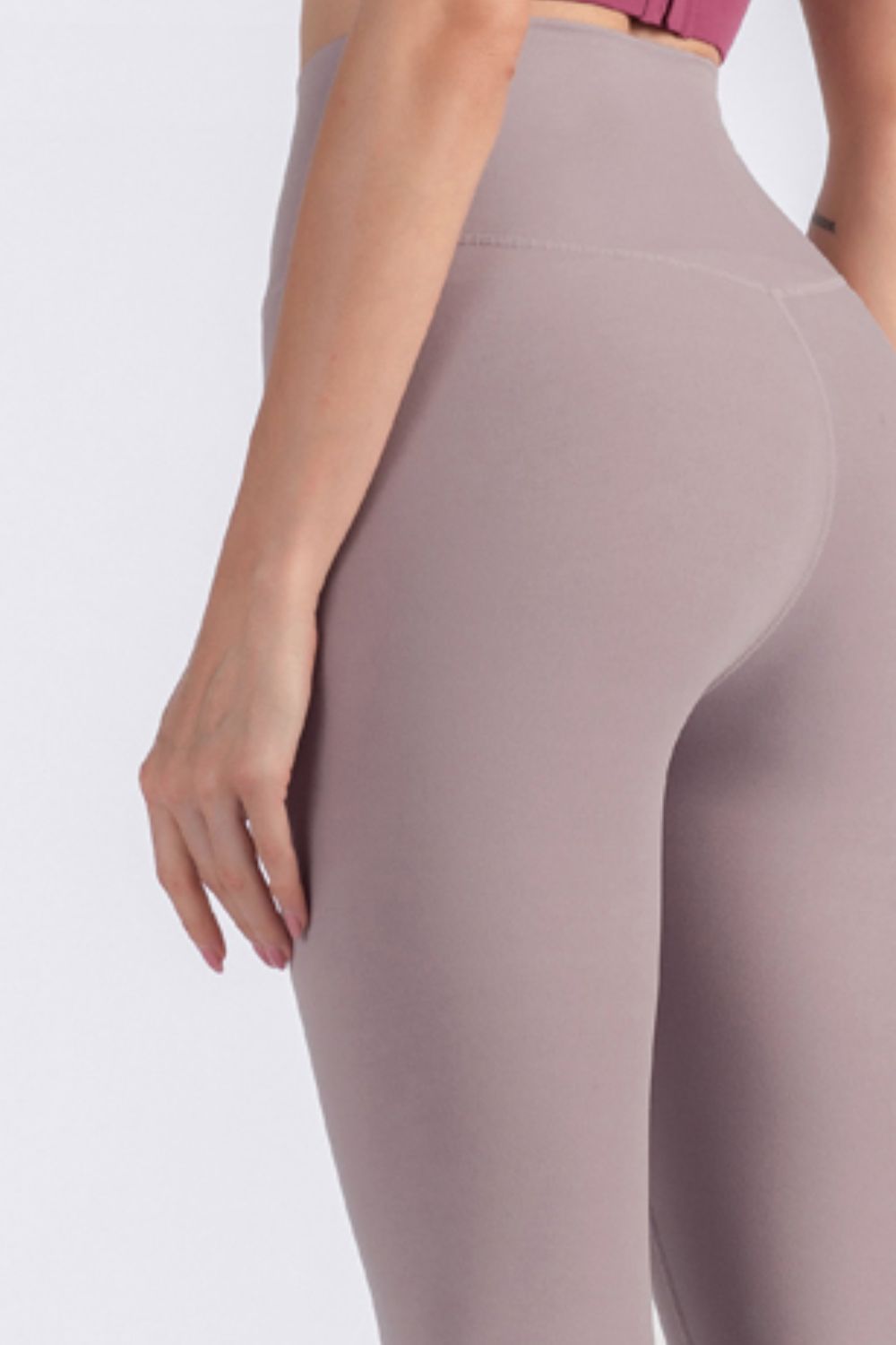 Elastic Waistband Cropped Leggings (8 colors)