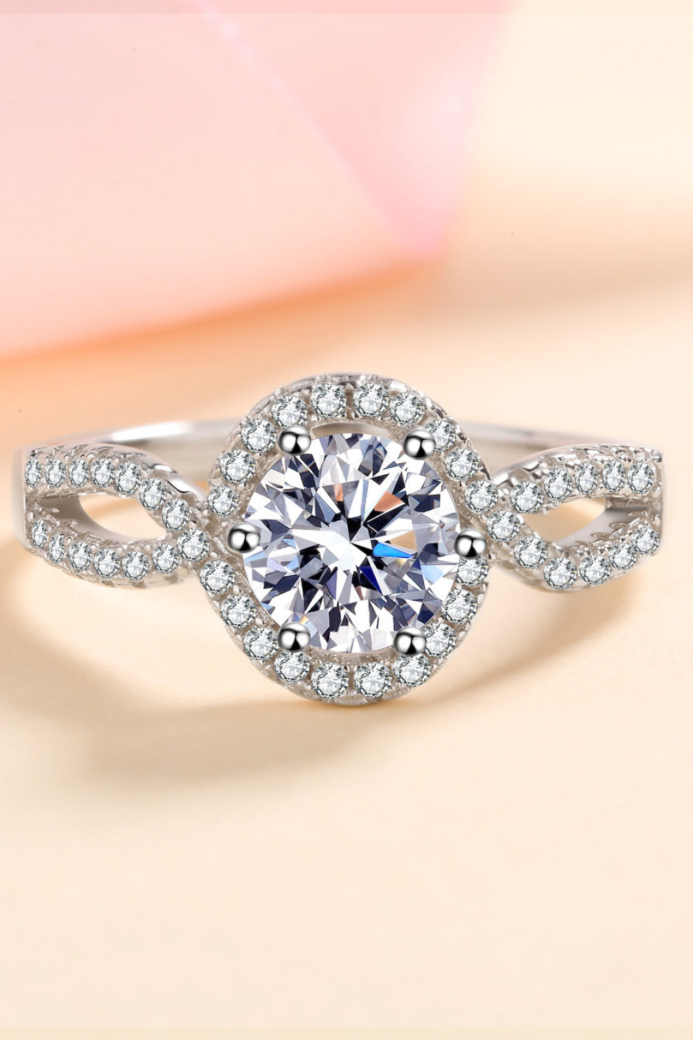 Feel The Joy Moissanite Ring