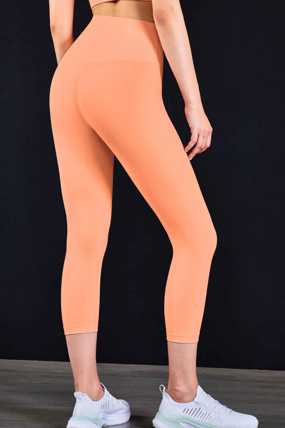 Elastic Waistband Cropped Leggings (8 colors)