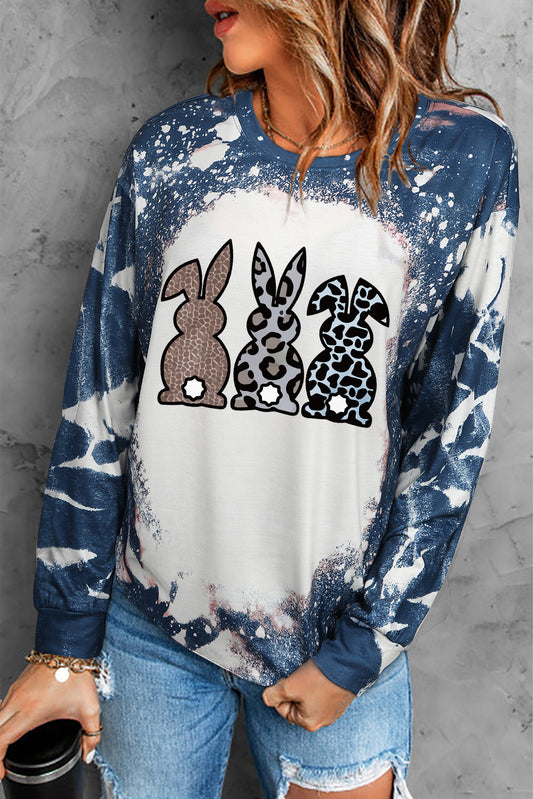 Easter Bunny Graphic Long-Sleeve Tee