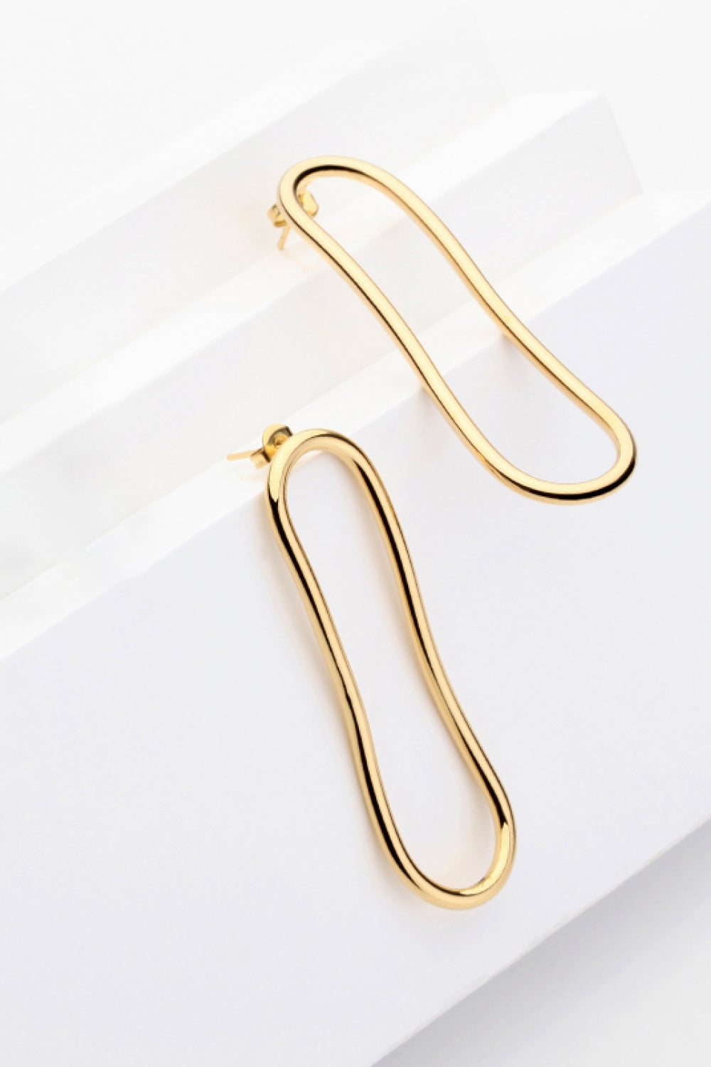 Show You The Way Geometric Drop Earrings